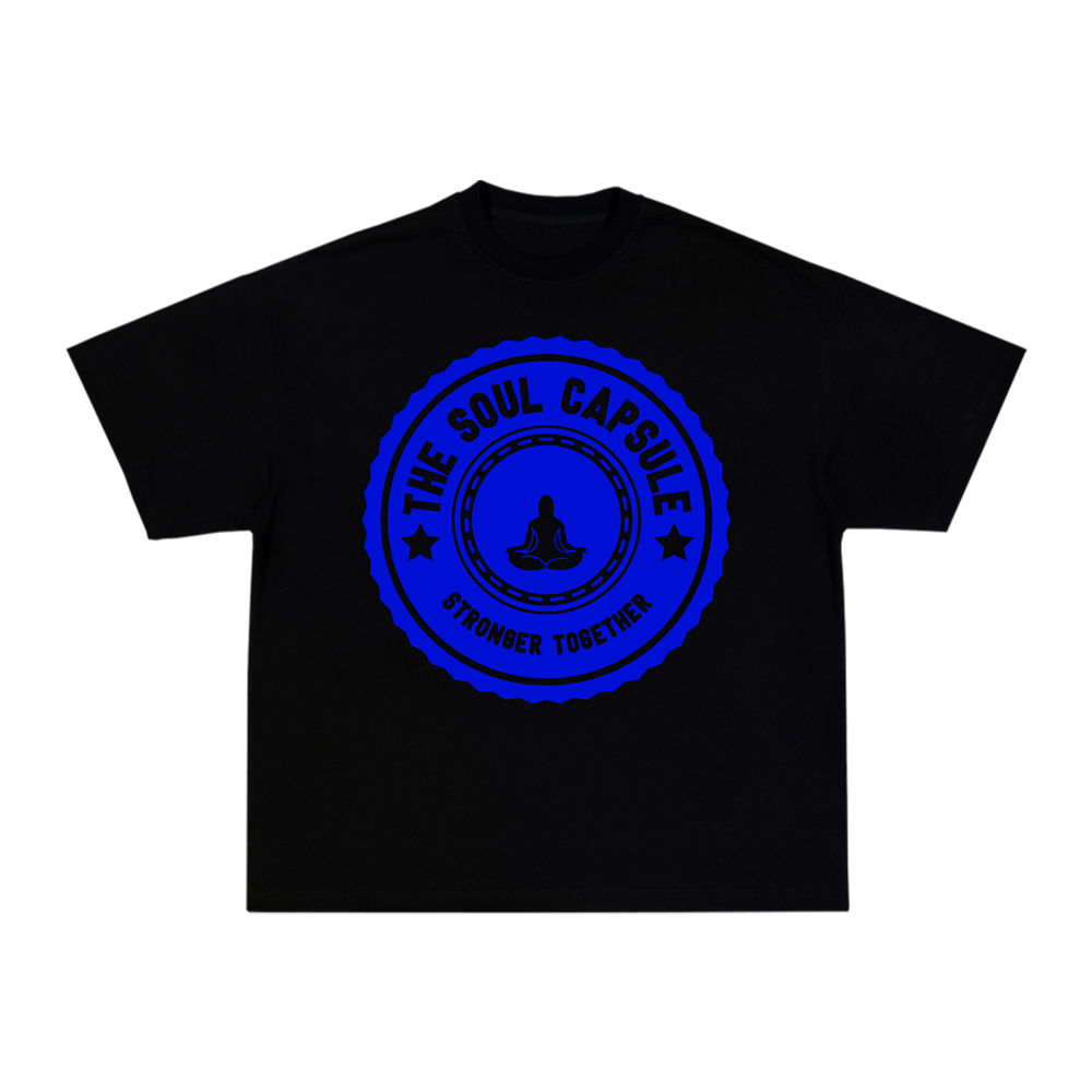Stronger Together Meditation Tee (Black)