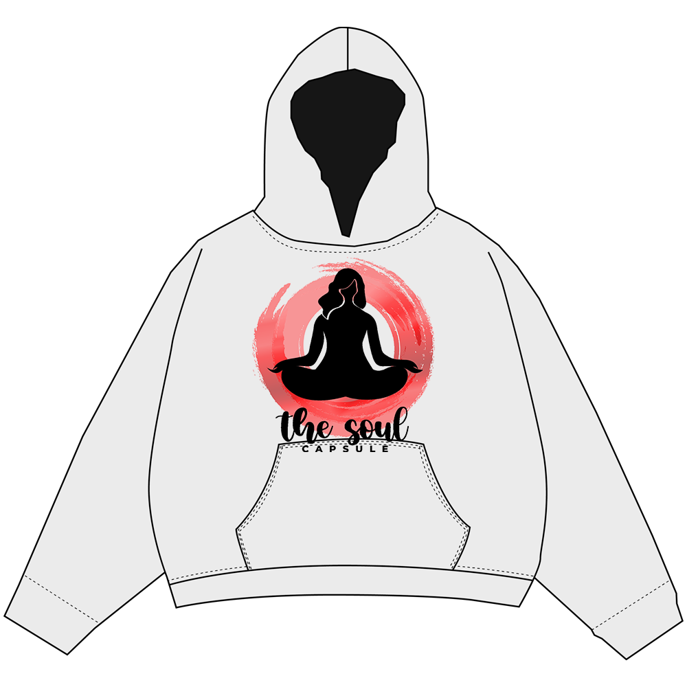 THE SOUL CAPSULE AURA GREY HOODIE