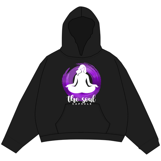 THE SOUL CAPSULE AURA BLACK HOODIE
