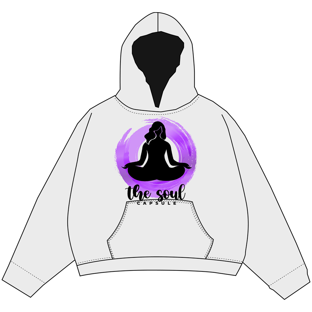 THE SOUL CAPSULE AURA GREY HOODIE