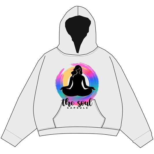 THE SOUL CAPSULE AURA GREY HOODIE